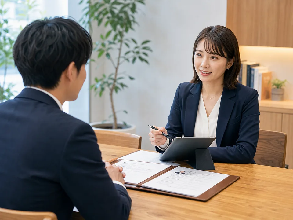 エージェントに相談して比較する